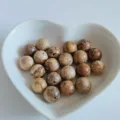 Natural gemstone loose beads 10mm round drilled stones for DIY jewelry making crafts - No Hole / Picture Jasper