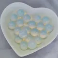 12mm natural crystal agate round beads semi-precious stone DIY jewelry accessories - Opalite (Synthetic)
