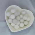 12mm perles rondes en cristal naturel agate pierres semi-précieuses en vrac pour accessoires bijoux - Sans Trou / Jade Blanc