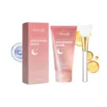 HOYGI Mascarilla Facial de Noche Envolvente de Colágeno Hidratante Peel-Off con Pincel - 75g Con Cepillo