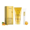 Mascarilla nocturna Hoygi de ácido kójico y cúrcuma con colágeno para hidratación - 75g Con Cepillo