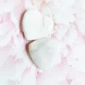 Blanc 25mm Coeur Cristal Pierre Ornement Naturel Pierre Précieuse Amour Figurine Cadeau - Agate