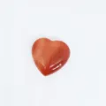 Natural Red Agate Crystal Heart Pocket Stone 3cm Polished Love Gemstone Ornament for Gift - Red Agate