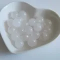 10mm natural white crystal round beads loose gemstones for DIY handmade jewelry earrings necklace - No Hole / White Crystal