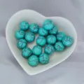 12mm turquoise round loose beads gemstone DIY jewelry making accessories variant view - Synthetic Blue Turquoise
