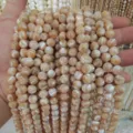 Perles de coquillage naturel pierres gemmes en vrac bricolage bijoux matériel nacre détails - 3mm / Coquilles de trochus marron