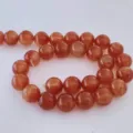 Perles rondes en agate rouge naturelle pour fabrication de bijoux DIY et accessoires - 4mm / Agate Rouge de Grade 3A