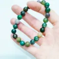 Bracelet en perles de pierre naturelle simple cercle cristal agate bijou article variante - Agate de l'Inde