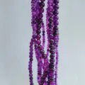 Purple Chalcedony Gemstone Round Beads Strands DIY Jewelry Making Semi-finished Findings - Purple Style 3