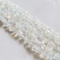 6-8mm Natural Irregular Opalite Gemstone Beads Drilled Crystal Chip Strands for Jewelry Making - Opal (Synthetic)