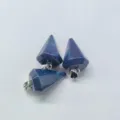 Pendente in cristallo naturale proiettile cono esagonale pietra curativa collana gioiello - Lapis Sintetico