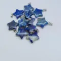 Natural lapis lazuli pentagram pendant star charm blue crystal jewelry DIY accessory - Lapis Lazuli