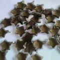 Natural crystal pentagram star pendant bulk DIY necklace bracelet jewelry accessories. - Smoky Crystal Style