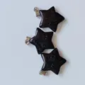 Natural blue sandstone pentagram star pendant jewelry DIY necklace bracelet accessories - Blue Sandstone (Synthetic)
