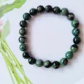 Natural stone beaded bracelet single circle crystal gemstone jewelry unisex casual fashion style - 雀仔石