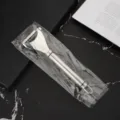 Pelador de cocina de acero inoxidable en envase transparente, herramienta duradera para frutas. - Estilo Triangular 304 (Sin Caja de Color)