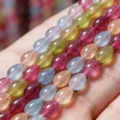 Colorful waterdrop loose beads candy color stone DIY gemstone beads for handmade jewelry making - Teardrop Beads 5.5*7.5 mm (Approx. 54 Pcs)