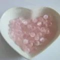 6mm pink round loose beads chatoyant cat eye crystal stones for DIY jewelry making bracelets. - Pink Cat Eye (Synthetic)