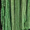 Perline tonde di avventurina verde per la creazione di gioielli fai da te di bracciali e collane. - Aventurina verde