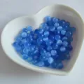 6mm blue cat eye round beads loose half hole diy jewelry making bracelets accessories - Light Blue Cat's Eye (Synthetic)