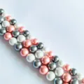Cuentas de concha coloridas y cuentas redondas de perlas simuladas para pulseras collares DIY - Multicolor 11