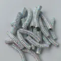 45mm gebogene rohr strass ton perlen diy schmuckzusammenbau zubehoer fuer armband - 2