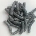 45mm Strass Gebogene Rohren Perlen Shamballa Ton Perlen fur DIY Halskette Armband Schmuck - 6