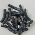 45mm schwarze Strass Ton gebogene Röhre Perlen für DIY Armband Halskette Schmuckherstellung - 12