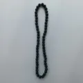 Dark green rhinestone clay beads Shamballa necklace detail view sparkling fashion jewelry - 10mm Beads, Approx 56 Beads, 54cm(21.25inch), 5 Rows / Dark Green (21)