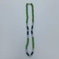Colorful rhinestone clay pave beads necklace with magnetic clasp for daily fashion wear - 10mm Beads, Approx 56 Beads, 54cm (21.25inch), 6 Rows of Rhinestones / Style 32