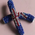 45mm AB Shamballa tubo curvo diamantes imitacion cuentas arcilla polimerica sueltas. - Cuentas de Tubo Curvo Degradado