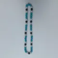 Shamballa rhinestone clay ball beaded necklace multicolored disco ball fashion jewelry item - 10mm Beads, Approx 56 Beads, 54cm (21.25in), 5 Rows / Style 104