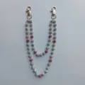 Double layer rhinestone pants chain hip hop crystal ball waist chain body fashion jewelry - Style 48