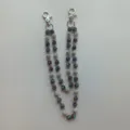Rhinestone shamballa bead pants chain dual layer hip hop waist chain sparkling jewelry - Style 23