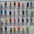 Clay disco ball shamballa beads color chart for jewelry making - Customizable Bead Colors, Necklace/Bracelet Sizes, Bead Sizes, and Lobster Clasp Extension Chain Options / Necklace Approx. 21.25 Inches (Approx. 54cm, Approx. 56 Beads)