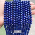 High quality 5A grade natural lapis lazuli round stone beads strands for DIY jewelry - 12mm (Approx. 31 Beads) / Natural Lapis Lazuli (Grade 5A)