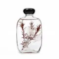 Frasco de aromaterapia con flor flotante 100ml, difusor de vidrio retro para el hogar. - Shangri-La / Aproximadamente 100ml