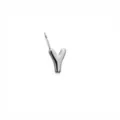 Minimalist polished silver stainless steel bubble letter Y pendant for DIY necklaces - Pendant Only (Letter Y) / Silver