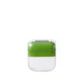 Éplucheur de fruits portable avec couvercle transparent lame en acier inoxydable vert - Vert