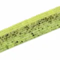 Natürliche hellgrüne Prehnit-Rundperlen für DIY-Schmuck mit schwarzen Einschlüssen. - Stranglänge / 4mm Prehnit