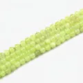 Natürliche hellgrüne Prehnit-Rundperlen für die Schmuckherstellung 4mm bis 10mm - Stranglänge / 10mm Prehnit