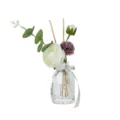 Juego de botella de difusor de caña de flor artificial para decoración del hogar. - 100ML / Flor blanca - Lirio intenso