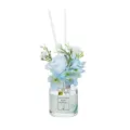 Blue floral reed diffuser flameless aromatherapy bottle with sticks for home fragrance indoor use - 50ML / Shangri-La