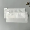 Buste con cerniera in plastica PE opaca 8x28cm impermeabili per uso multiuso pratico. - Buste con zip 8x16cm