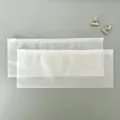 Borsa di stoccaggio scorrevole in PE satinato, custodia impermeabile antipolvere, organizer. - Sacchetti a pressione smerigliati 10x25 cm
