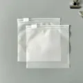 Sacchetti in plastica satinata con cursore, impermeabili PE per conservare oggetti. - Sacchetti con cerniera 10x10 cm