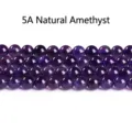 High grade 5A natural purple amethyst round beads for DIY jewelry making - 3mm (Approx. 108 Beads) / 5A Natural Amethyst
