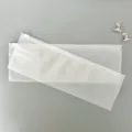 Busta con cerniera in plastica PE opaca 8x28cm impermeabile antipolvere lungo sacchetto - Sacchetti con zip 25x10 cm