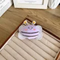 Accessoire de dessin animé abeille en peluche violette pour DIY, pack de 500 pièces - Style Marionnette / Violet