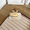 Accessoire abeille en peluche pour bricolage et décoration de vêtements, lot 500 - Style Marionnette / Jaune